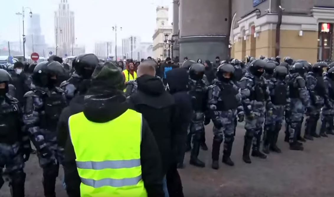 Повече от 3000 задържани на протестите в подкрепа на Навални в Русия