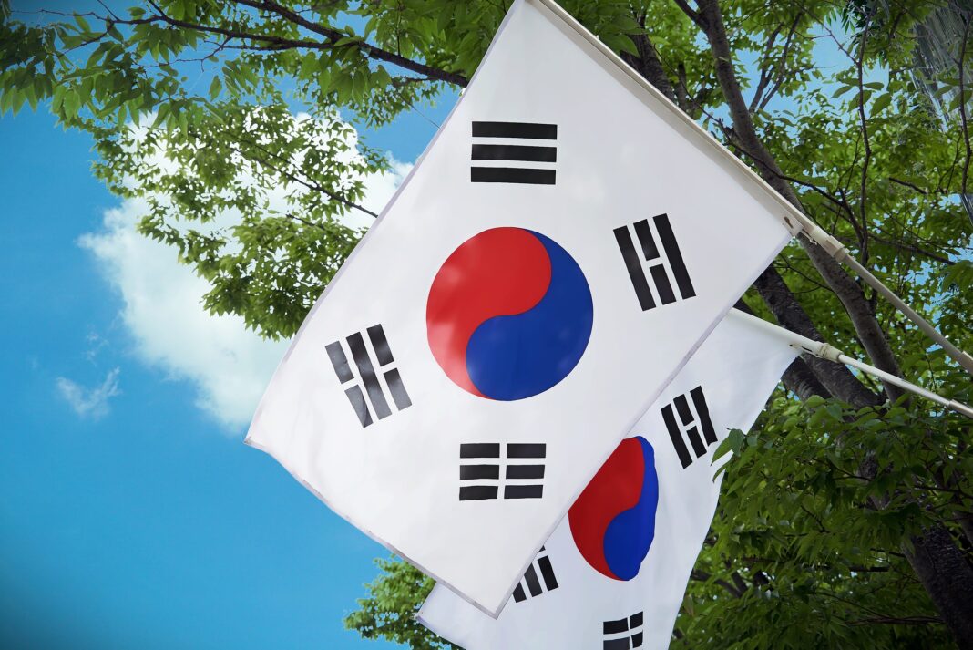 Южна Корея знаме